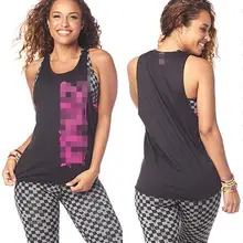 Новые женские топы, танцевальная одежда, жилет, только с глазами, Racerback t1776