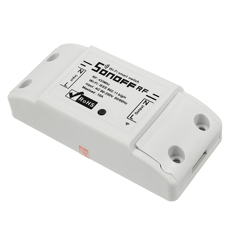 SONOFF RF 7A 1500 Вт AC90-250V DIY wifi беспроводной переключатель розетка модуль для умного дома приложение дистанционного управления или 433 мгц приемник управления