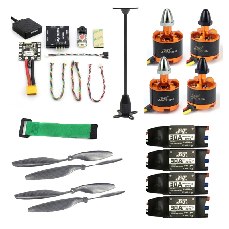 JMT 920KV Brushless Motor DIY Kits Radiolink Mini PIX M8N GPS Flight Control 30A ESC Propeller for 4-axis 6-axis RC Helicopter JMT 920KV Brushless Motor DIY Kits Radiolink Mini PIX M8N GPS Flight Control 30A ESC Propeller for 4-axis 6-axis RC Helicopter