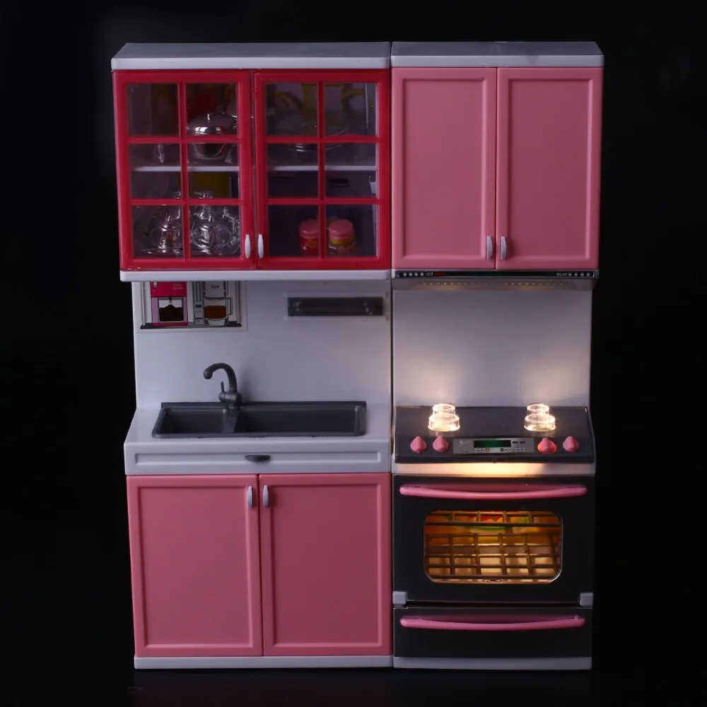 البلاستيك الأثاث المطبخ اللعب DIY لعبة المطبخ التعليمية البسيطة المطبخ اللعب 1 مجموعة نتظاهر اللعب ألعاب أطفال للأطفال المطبخ