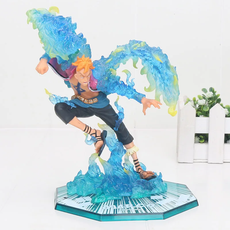 17-20 см аниме one piece Roronoa Зоро, Луффи Ace Boa Sanji shanks сабо из ПВХ фигурка игрушки one piece batch ver - Цвет: Marco no box