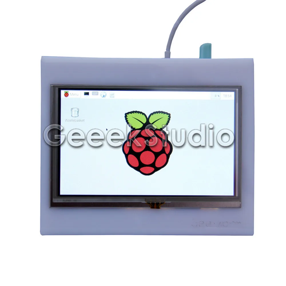 

5 Inch 800x480 HDMI LCD Touch Screen with Acrylic Case for Raspberry Pi 3 / 2 Model B
