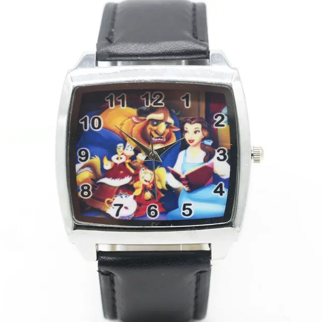 Cartoon Children Beauty and the Beast Watch Fashion Lovely Cute Kids Watches for Cartoon Children Beauty and the Beast Watch Fashion Lovely Cute Kids Watches for