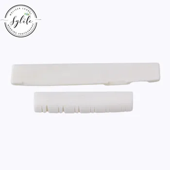 

Bone Bridge Saddle And Nut For 12 String Acoustic Guitar