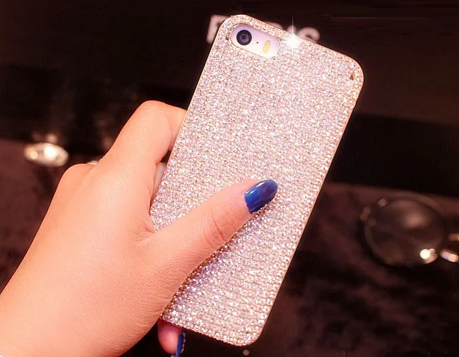 

Dower Me For iphone X 8 7 6 Plus 5S 5C 4 For Samsung Galaxy Note 8 5 4 S7/6 Edge Plus S5 Handmade Diamond Bling Case Cover