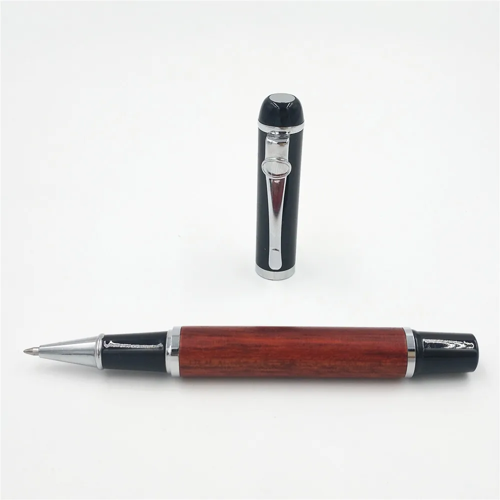 Emoshire High - grade mahogany signature pen boutique mahogany pen creative gift pen custom bulk mail (11)