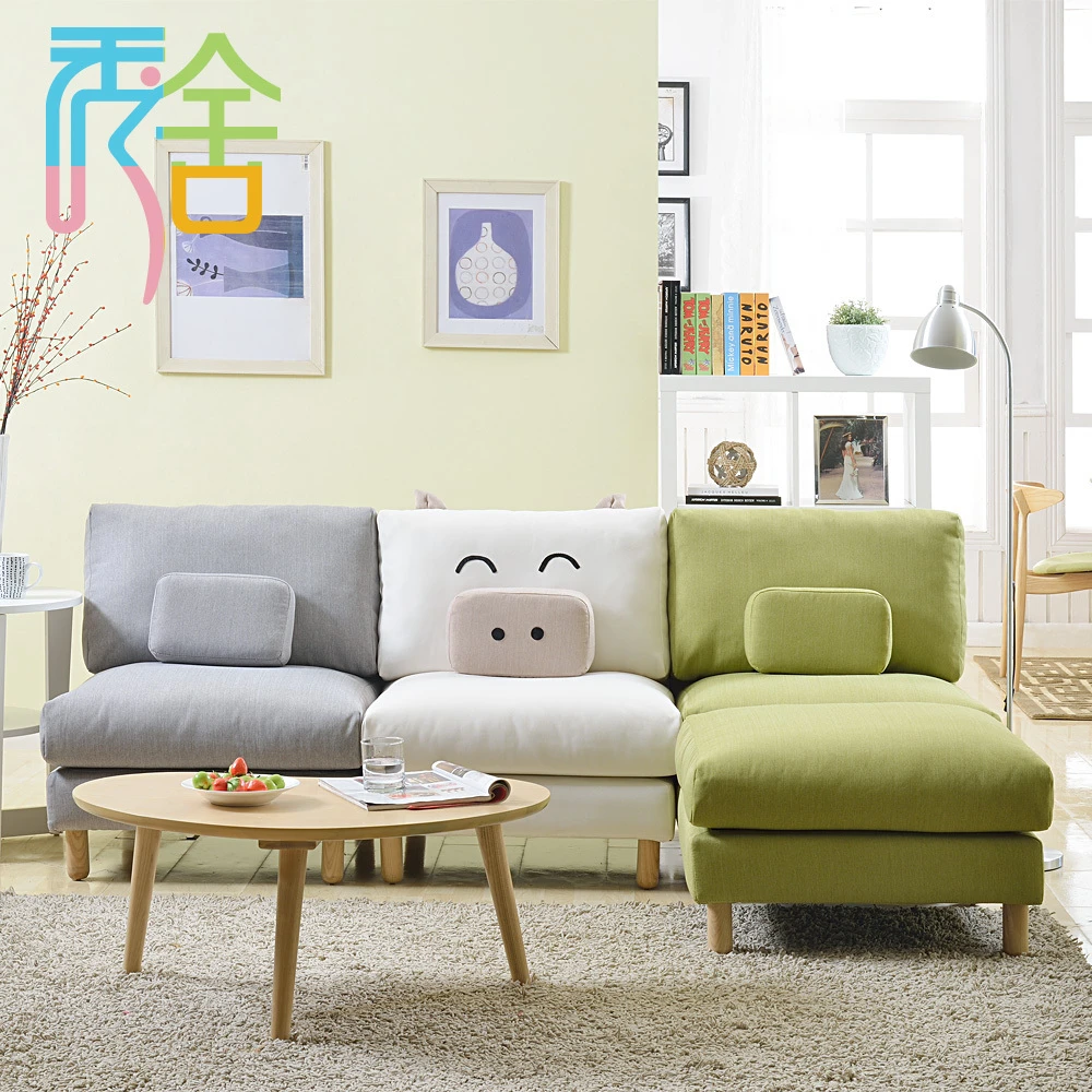 Show Homes Sofa Small Apartment Living Room Couch Creative Piggy Ikea Furniture Around The Corner Combination Of Single Person Sofa Italy Sofa Seatfurniture Sofa Sectionals Aliexpress