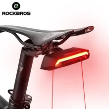 Rockbros велосипедный задний светильник IPX4 водонепроницаемый