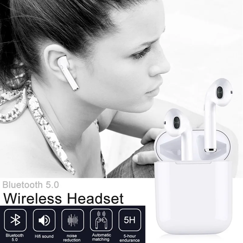 Vtin i8s TWS Wireless Bluetooth 5.0 Earphones Real Stereo Bluetooth Headphones Magnetic Suction Support Siri Automatic Pairing   (19)