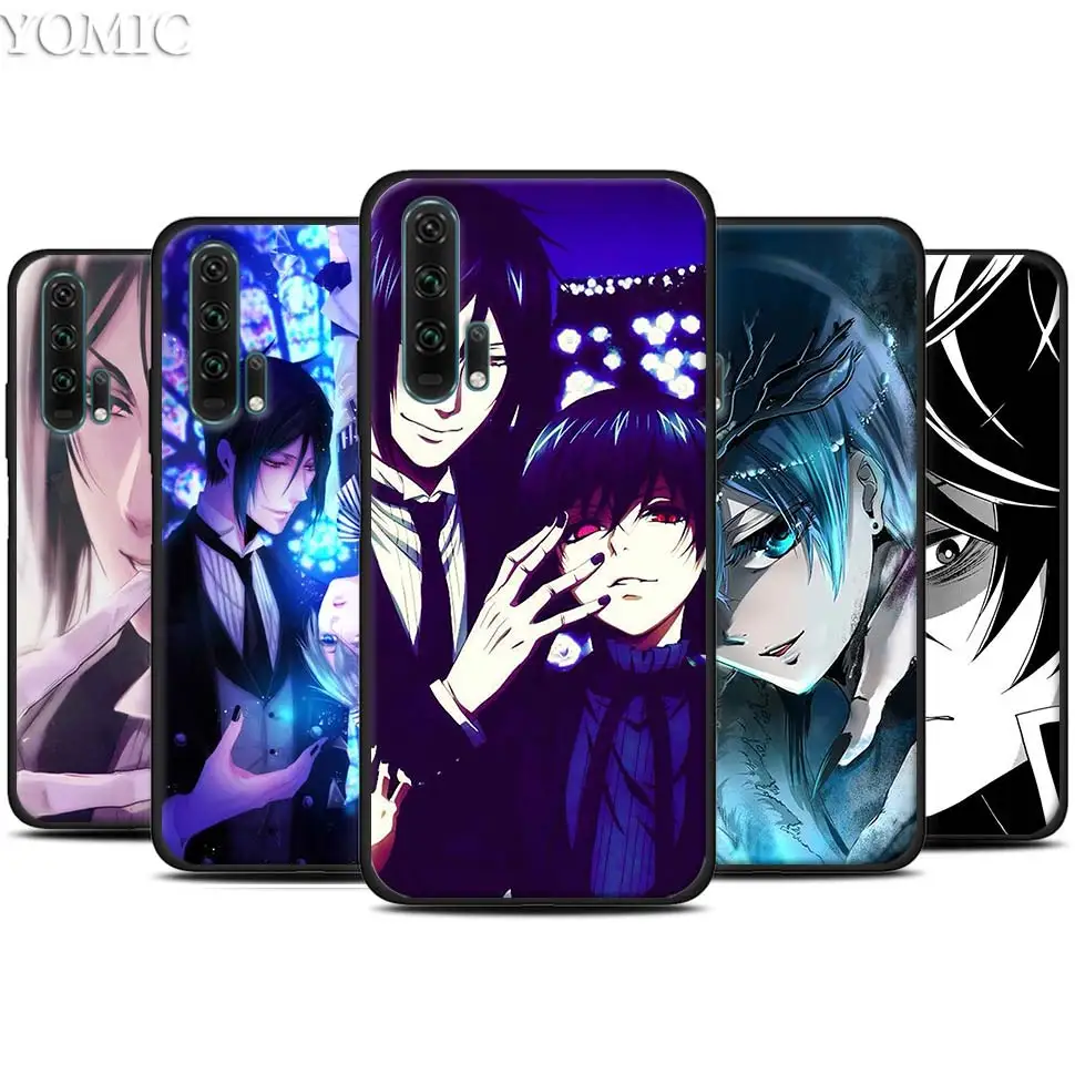 

Anime Black Butler Black Silicone Case for Huawei Honor 20 Pro 10 20 Lite 20i V20 8X 8C 8A 8S Play Enjoy 9e 9s Case
