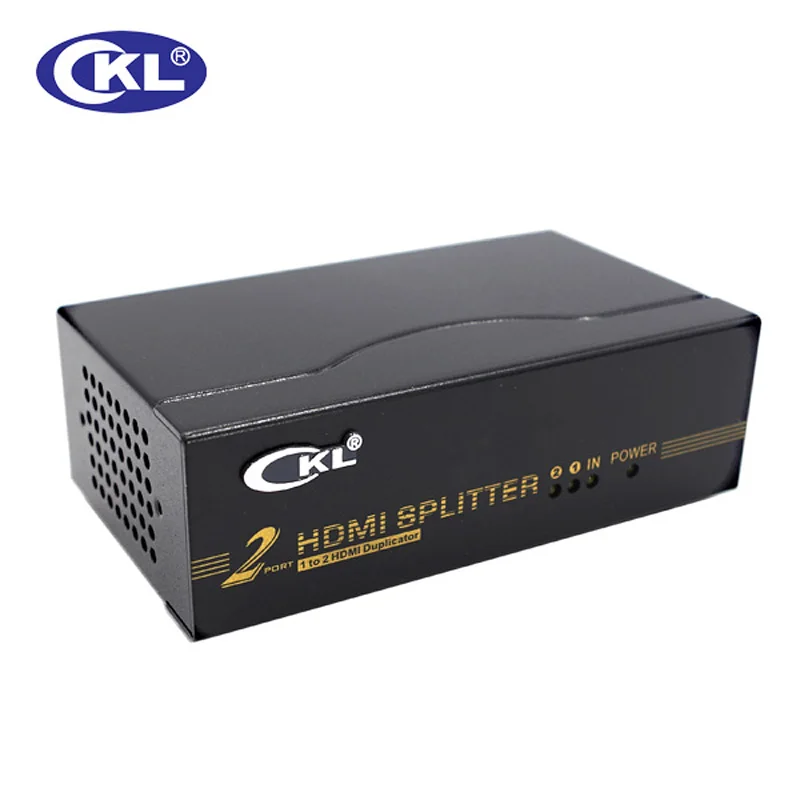 CKL HD-92 1x2 2 порта HDMI сплиттер Поддержка 1,4 V 3D 1080 P для ПК монитора