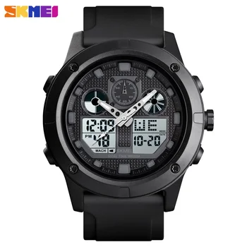 

Luxury Men's Digital Watch Top Brand SKMEI Mens Watches Waterproof Chronograph Luminous Electronic Watch Bracelet Men Relogio