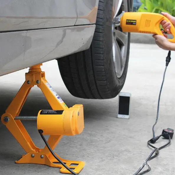 

DHL Electric Scissor Jack Jack Electric Car Jack Vehicle Electric Wrench Tire Remover Car Electric Air Cannon car tyre tire jack