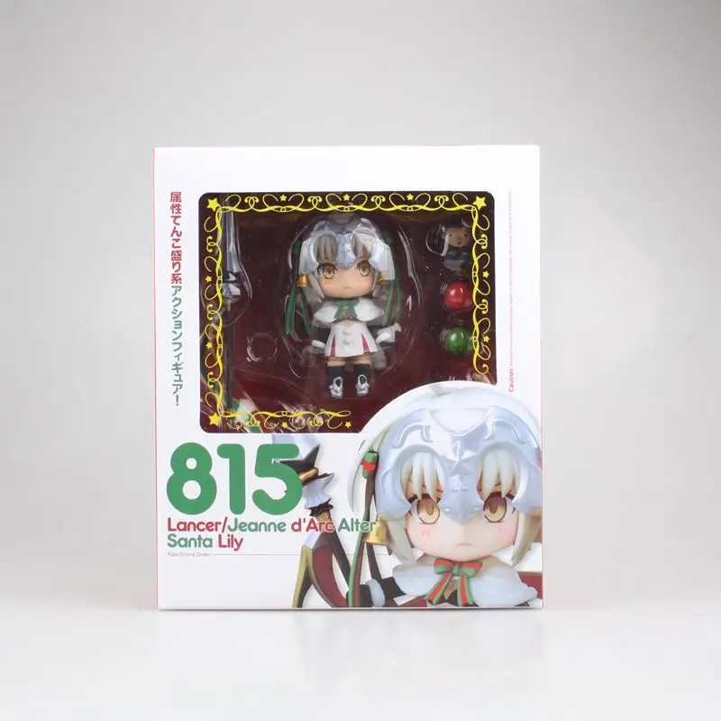 

Hot Game Fate Grand Order Lancer Jeanne D'Arc Alter Santa Lily GSC Nendoroid 815 # Action Figure Figurine Toys