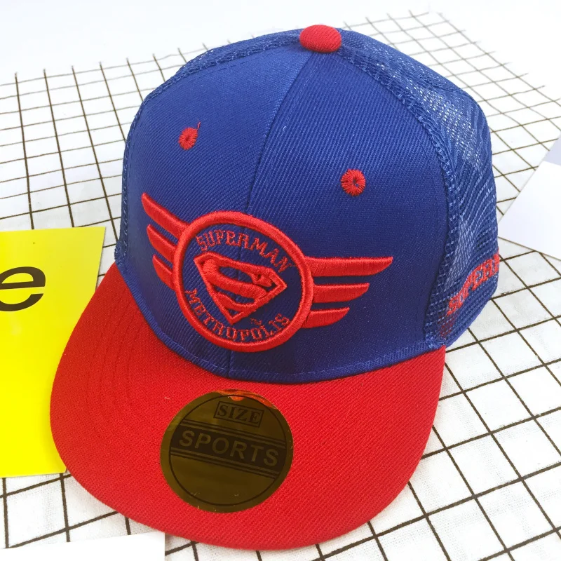 

2017 New Kids Baseball Caps Fashion Brand New Children Snapback Caps Gorras Planas Boys Hip Hop Hat Mesh Summer Hats