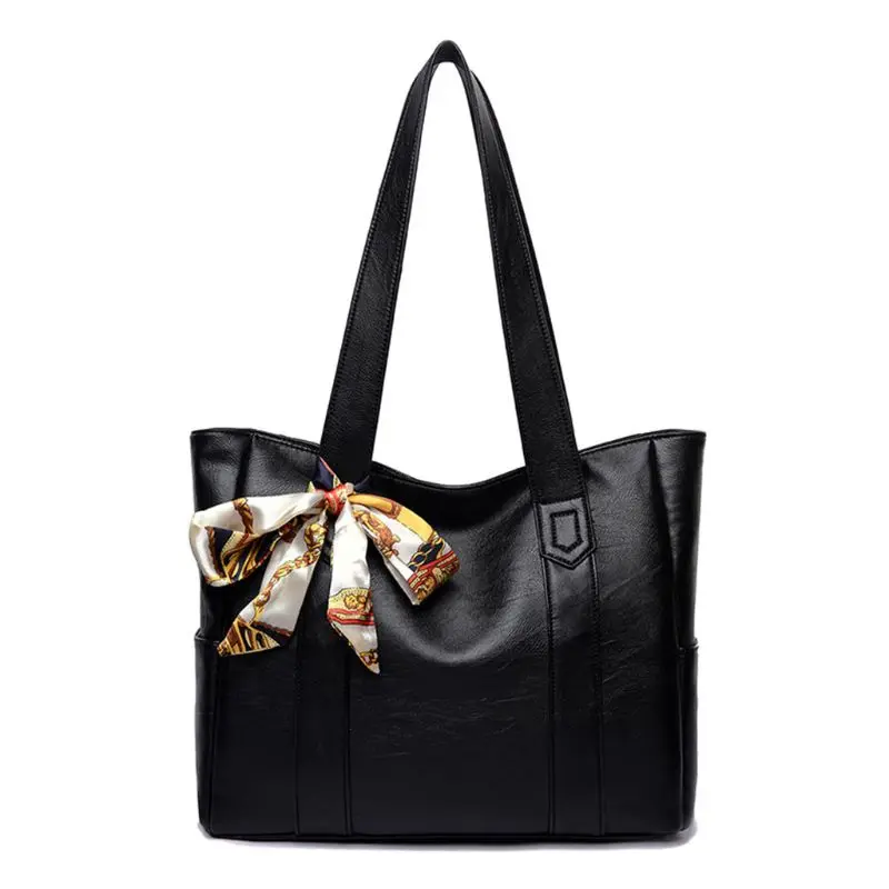 

Women Leather Scarf Messenger Lady Hobo Handbag Shoulder Bag Tote PU Purse Satchel Bags