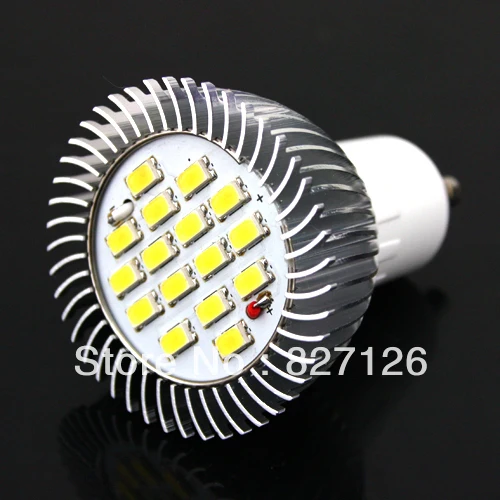 7W GU10 LED Bulb Spotlight 15LEDs SMD 5630 220V Pure White | Лампы и освещение