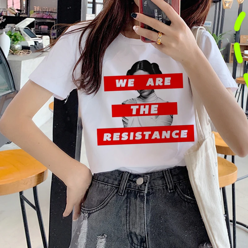 Feminist Harajuku Ullzang Футболка женская Feminism Girl power Graphic футболка GRL PWR Эстетическая футболка 90s Модные женские футболки - Цвет: 6191