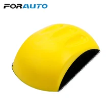 FORAUTO Мышь в форме подкладка по ремонтной окраске автомобилей палитра лаков, полировальная машинка для автомобилей с эксцентриковым, ручной шлифовальный блок для наждачные круги для ухода за автомобилем