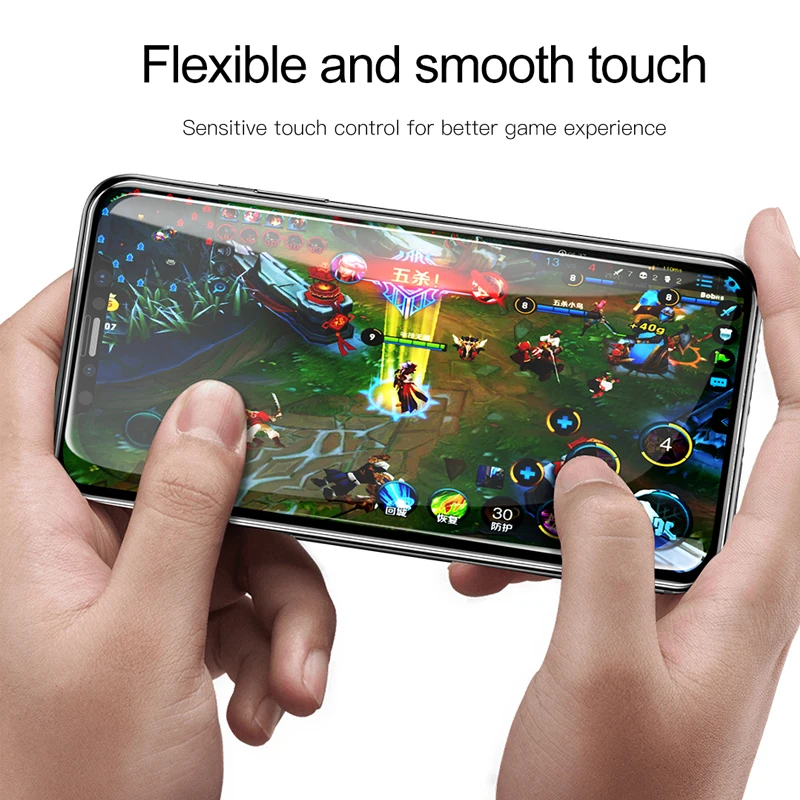 Закаленное стекло Baseus для iPhone XS Xr Xsmax 0 2 мм|Защитные стёкла и плёнки| |
