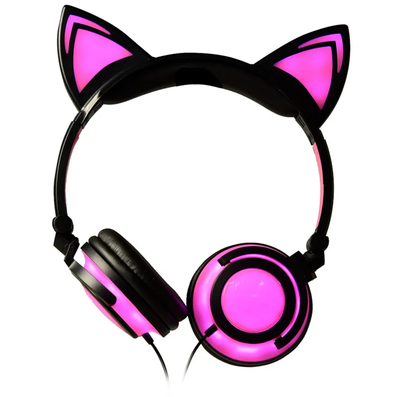 Beste 2017 Japanse Stijl Leuke Verwijderbare Hoofdtelefoon Kids Kind Verjaardagscadeautjes Headset Oortelefoon voor iPhone 7 6 Plus Andriod MP3 Geschenken