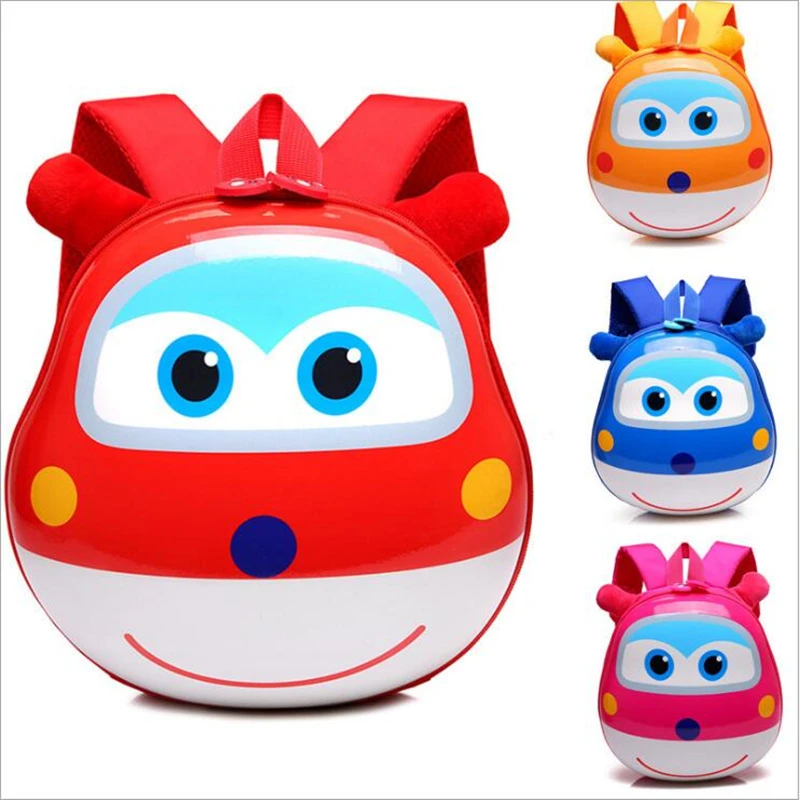 

2-6T Children Orthopedic School Bags Cartoon 3D Hard Shell Kindergarten Schoolbag Preschool Bags For Baby Boys Toddler Backpacks