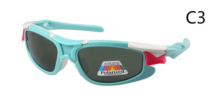 Очки детские поляризационные для безопасности ребенка покрытие модные аксессуары очки для малыша UV400 очки оттенки