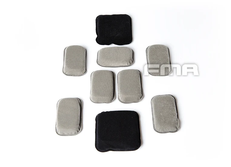 9 шт. FMA Военная Униформа Тактический шлем Замена Pad Protector набор tb1266
