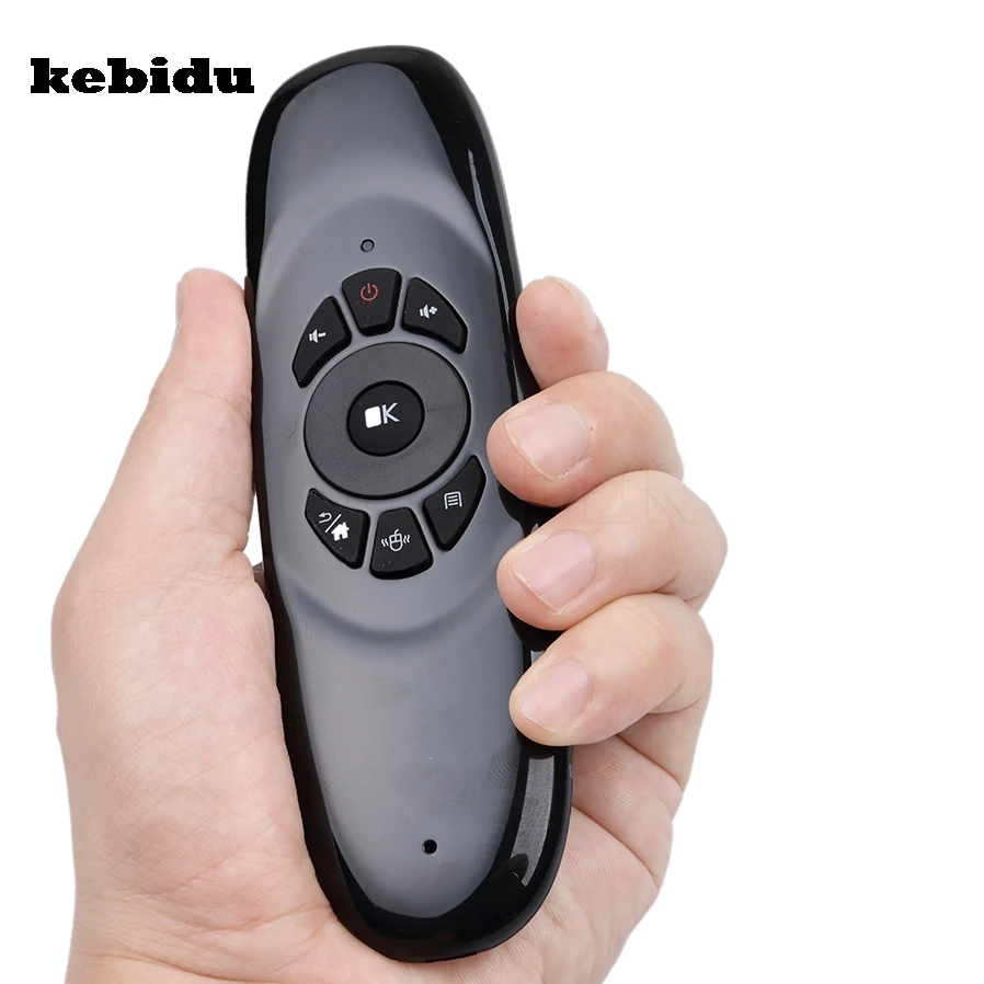 Kebidu новые Fly Air Mouse C120 Беспроводной игровая клавиатура Android пульт дистанционного