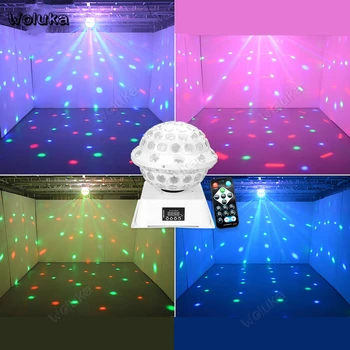 

Up & Down Lighting Remote LED Disco Ball Light Rotating Magic Ball Laser Stage Party Lights Flash Bar DJ RGB YWP Colors CD50 W01