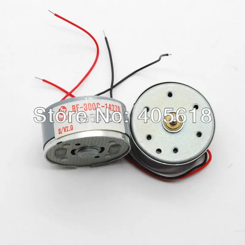 2 шт. Новый DC 3 В 0 6 5 двигателя RF 300C 14270 низкого напряжения старт Солнечный Мабучи 300