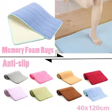 40x120 см водопоглощающий коврик, коврик для ванной комнаты, коралловый пены с эффектом памяти, хлопковый коврик для ванной, коврик для кухни, двери, пола, ковер для туалета, нескользящий