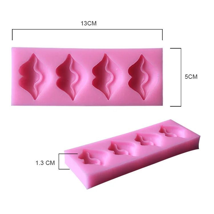 Форма для торта, 1 шт., 86 г, поцелуй, губы, свадьба, любовь, украшение, подарок на день Святого Валентина, силиконовая форма для торта, помадка, глазурь, Топпер, кексы, форма D447