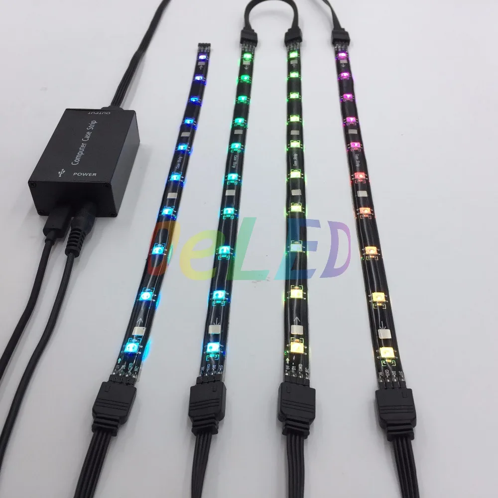 Dream Color RGB LED Lighting Kit for Gaming PC Computer ...