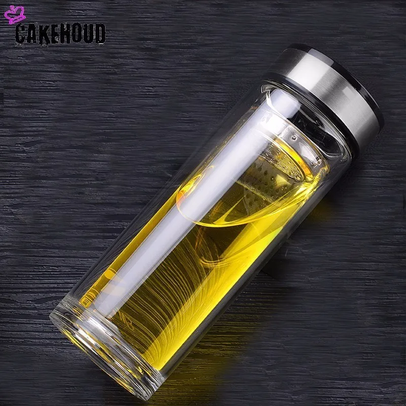 CAKEHOUD 300ml Commercial Double High Temperature Borosilicate Glass