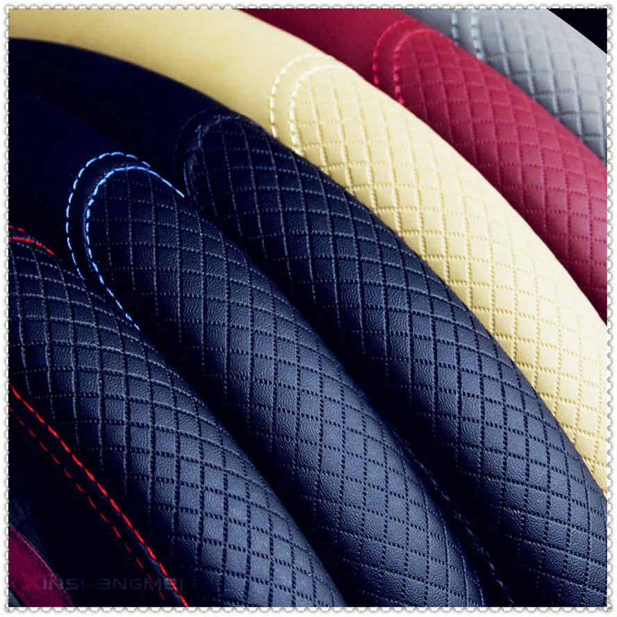 

auto Car Steering wheel Cover for Kia Forte Ceed Stonic Stinger Rio Picanto Niro Soulster No3 Sorento Sedona Rondo