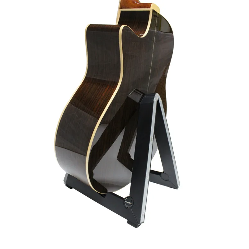 

Foldable Lightweight Portable Acoustic Electric Guitar Bass Cello Stringed Instrument Stand Holder For Professional Guitarist