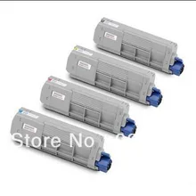 Горячо! Совместимость для OKI C610 Цвет картриджи с тонером, тонер-картриджи голубой/красный/желтый/черный 4 шт./лот высокое качество