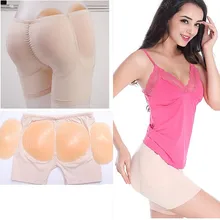 Силиконовый поддельный зад колодки 4 шт./компл. бедра Butt расширения трусики силиконовые подушечки для боди пуш-ап сексуальный ягодицы усилители обивка