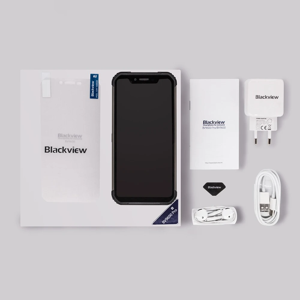 Blackview BV9600 Pro мобильный телефон P70 6 ГБ+ 128 Гб IP68 Android 9,0 NFC водонепроницаемый Helio 6,2" 19:9 FHD AMOLED 5580 мАч смартфон