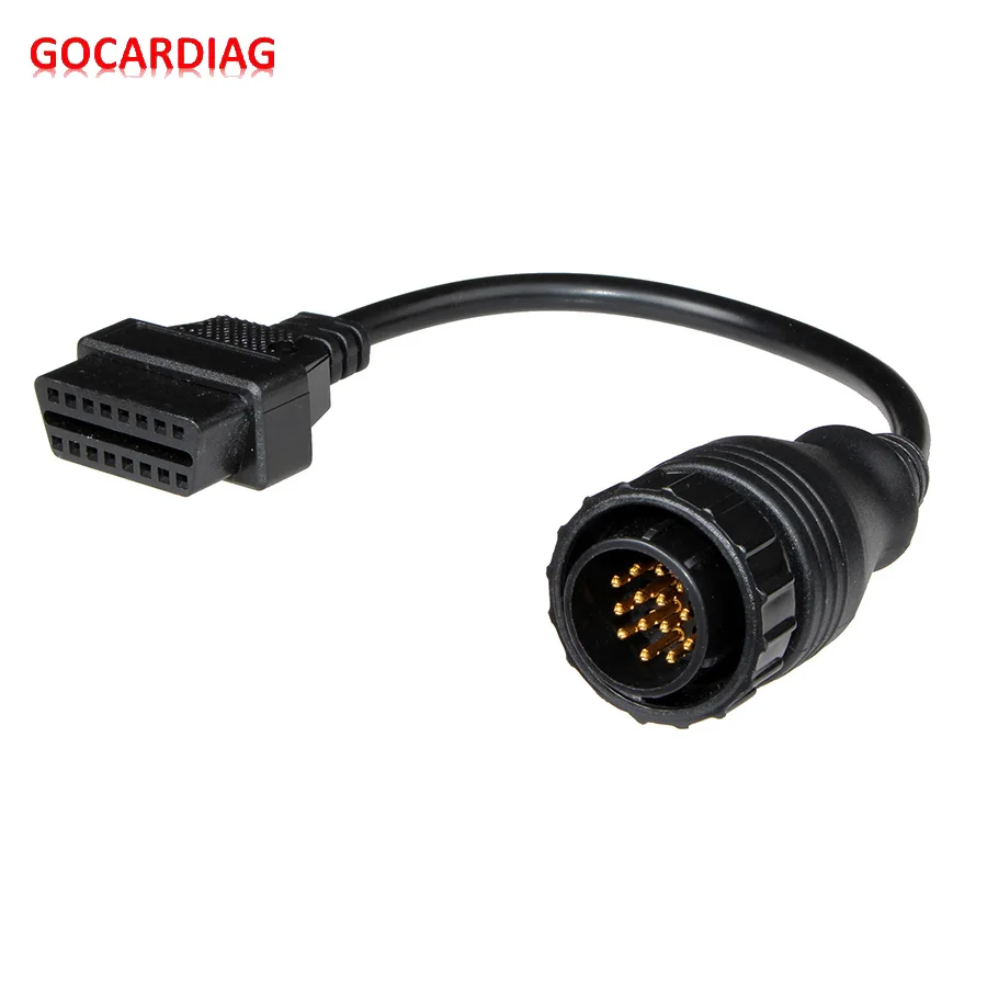 

For MB for Sprinter 14 Pin to 16 Pin With screws OBD2 OBD Diagnostic Scanner Connector Cable Sprinter 14pin OBDII Converter