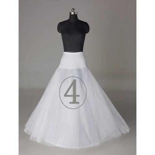 Новинка, белая сетка, 3-6 обручей, свадебная Нижняя юбка для невесты, Нижняя юбка, кринолин