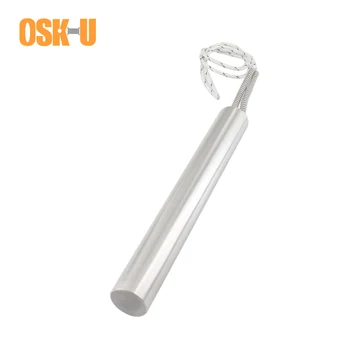 

2PCS Electric Heating Tube Element 220V 20mm Tube Diameter Cartridge Heating Resistance Element Wattage 500/700/800W