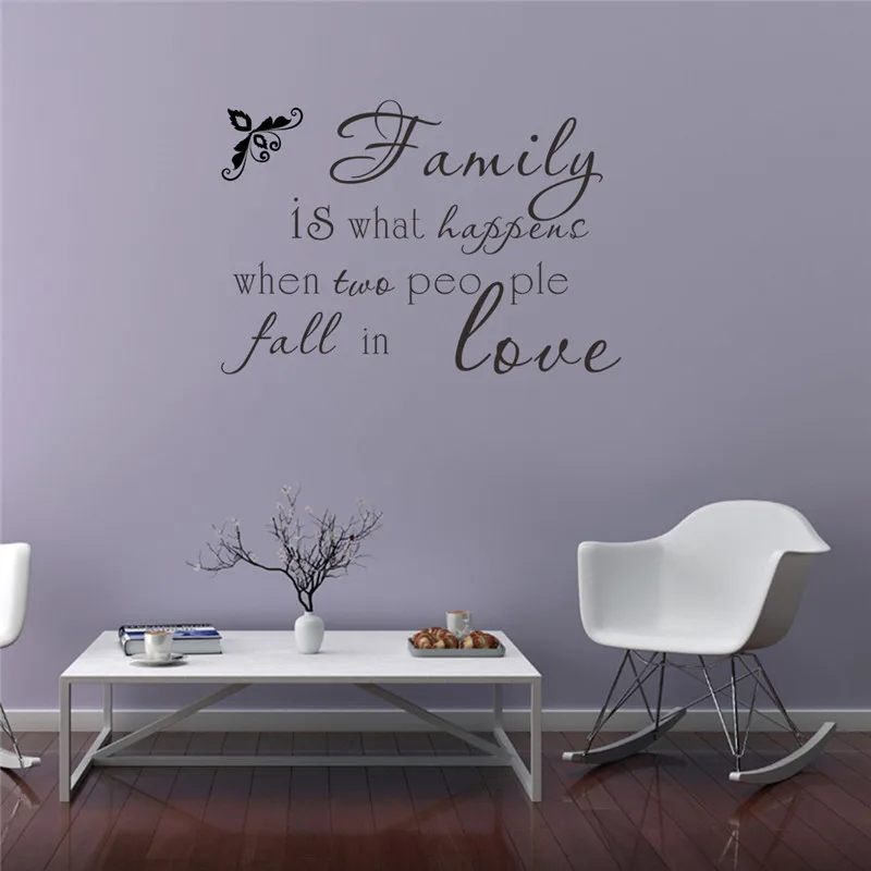 Tekst Muursticker De Letters Familie Liefde Woonkamer TV Achtergrond ... Tekst Muursticker De Letters Familie Liefde Woonkamer TV Achtergrond ...