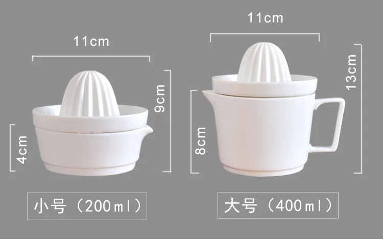 Здоровая Керамическая ручная соковыжималка домашняя портативная чашка для лимонного сока маленький фруктовый соковыжималка бутылки-тюбики детский полезный сок керамическая чашка