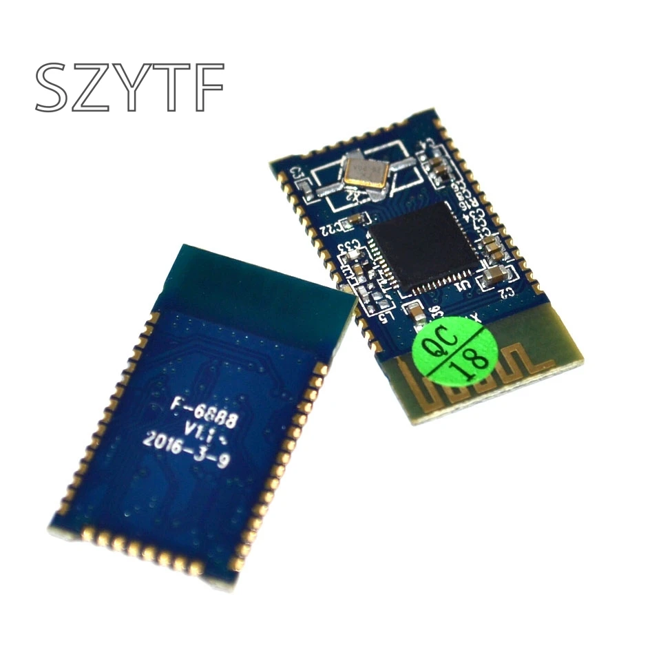 

1 pcs BK3254 Bluetooth Module 4.1 F6888 Stereo Audio Module FM Radio/TF Card/U Disk/ Infrared Remote Control