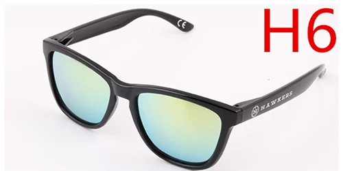 Фирменный дизайн мужские и женские солнцезащитные очки Классическая градиентная оправа Gafas HD& HAWKERES& mod солнцезащитные очки - Цвет линз: H6