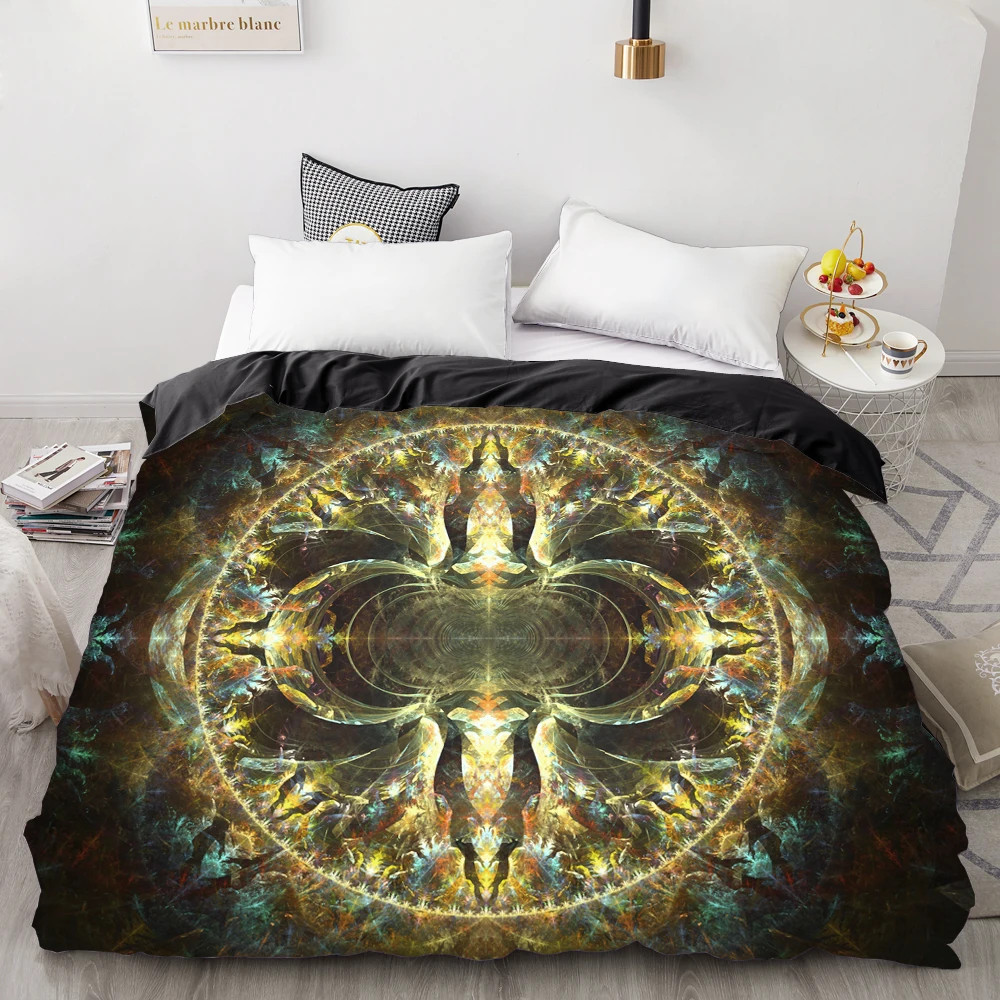 3D HD печать на заказ пододеяльник, одеяло/одеяло чехол 220x240/200x200/queen/King, постельные принадлежности Волшебные зеркала, Прямая поставка - Цвет: Magic 04