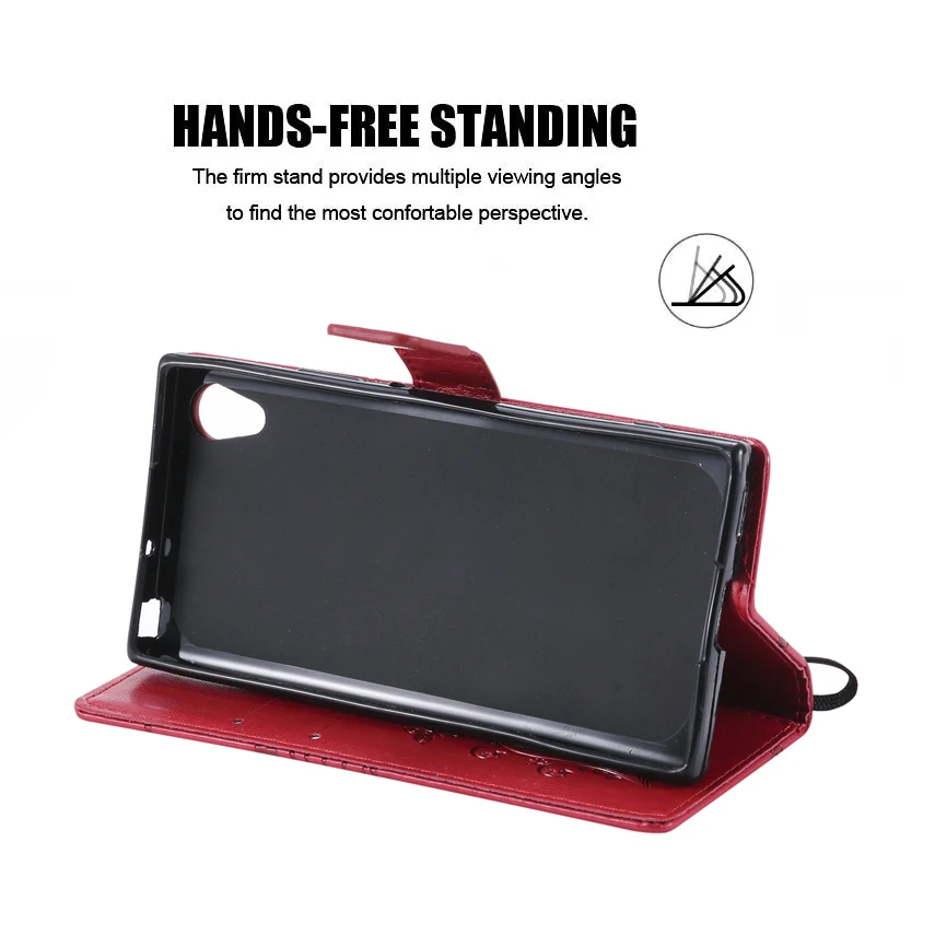 3D Flip Leather Wallet Stand Phone Case For SONY Xperia XA1 Z6 XA1 Ultra 3D Butterfly Magnetic Cover w Card Slot Fundas Coque (5)
