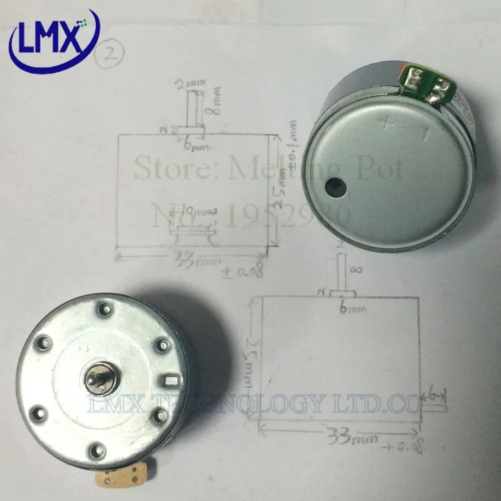 

5PCS/Lot EG-530AD-2B CCW DC 12V Motor EG500AD2B SPINDLE MOTOR free shipping
